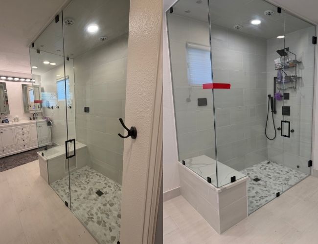 Shower Completed Project from PTC Floors
